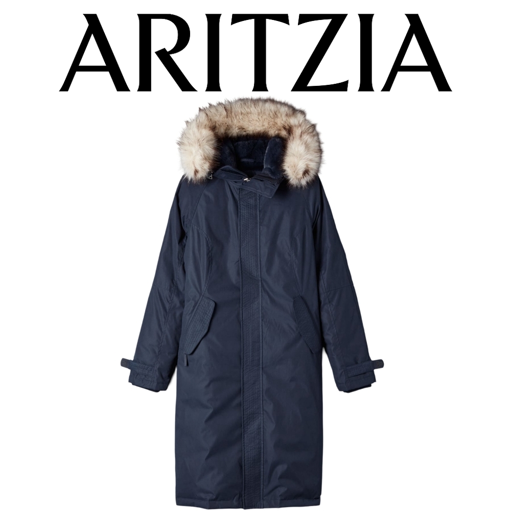 TNA Summit Long Parka (Sky Captain / Navy)